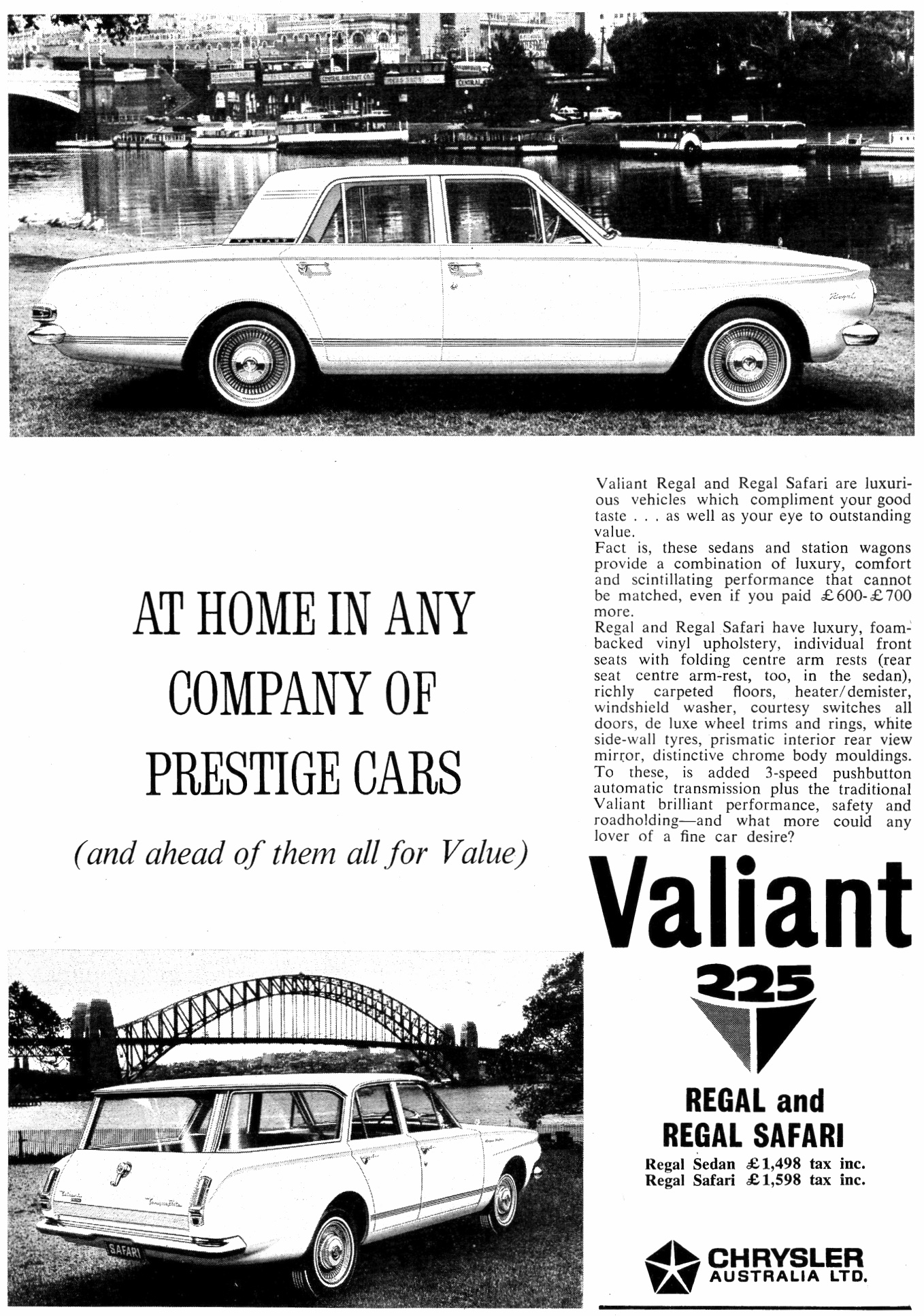 1964 AP5 Chrysler Valiant 225 Regal & Regal Safari
